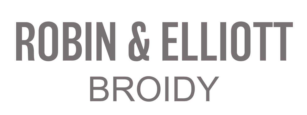 Robin & Elliott Broidy logo