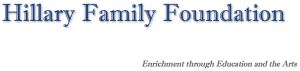 CELL 9.11.24 Hillary Family Foundation Jim Hillary Logo – Final – 1318x312dpi @144dpi Hillary Family Foundation logo